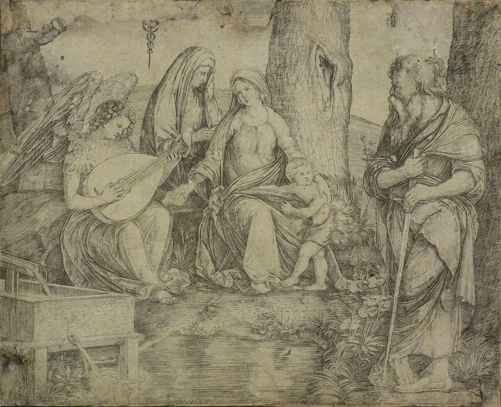 Święta Rodzina autorstwa Jacopo de Barbari
