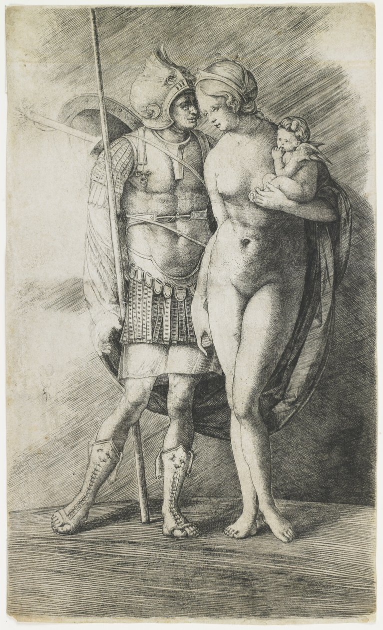 Mars i Wenus, ok. 1510-1512 autorstwa Jacopo de Barbari