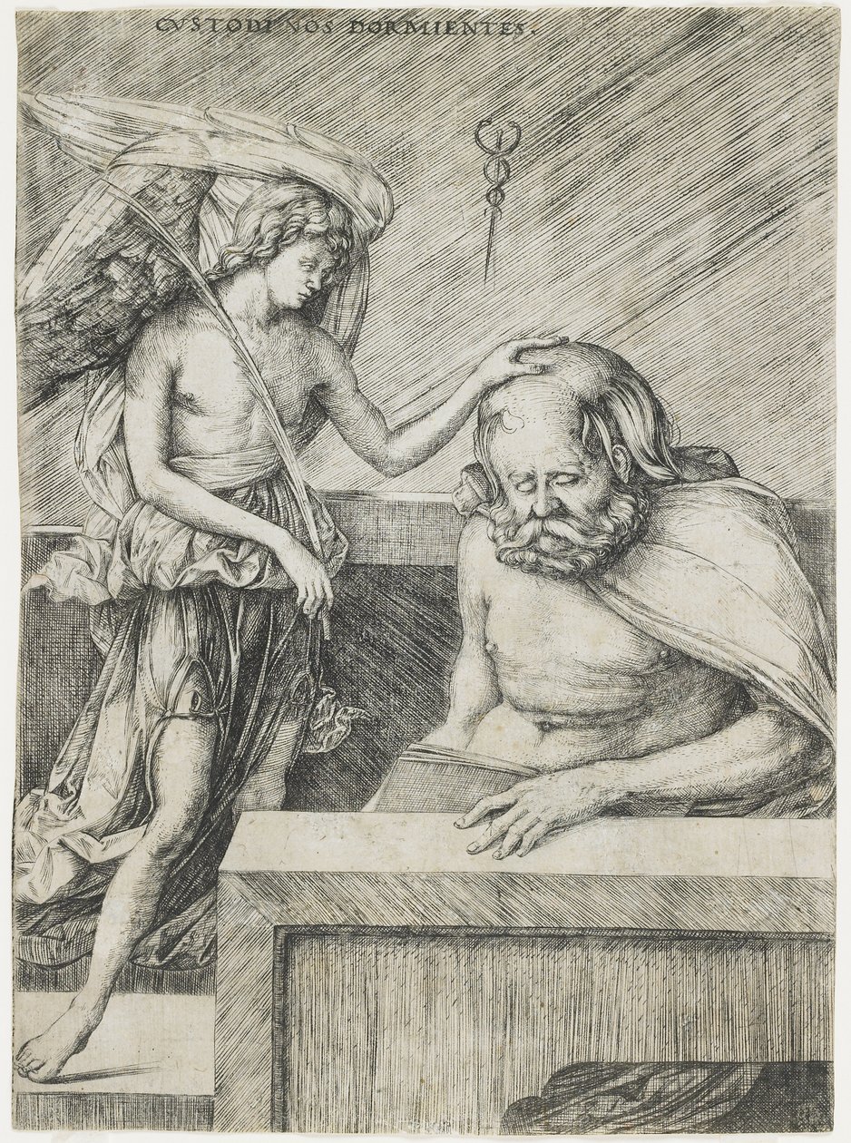 Anioł Stróż, ok. 1509 autorstwa Jacopo de Barbari