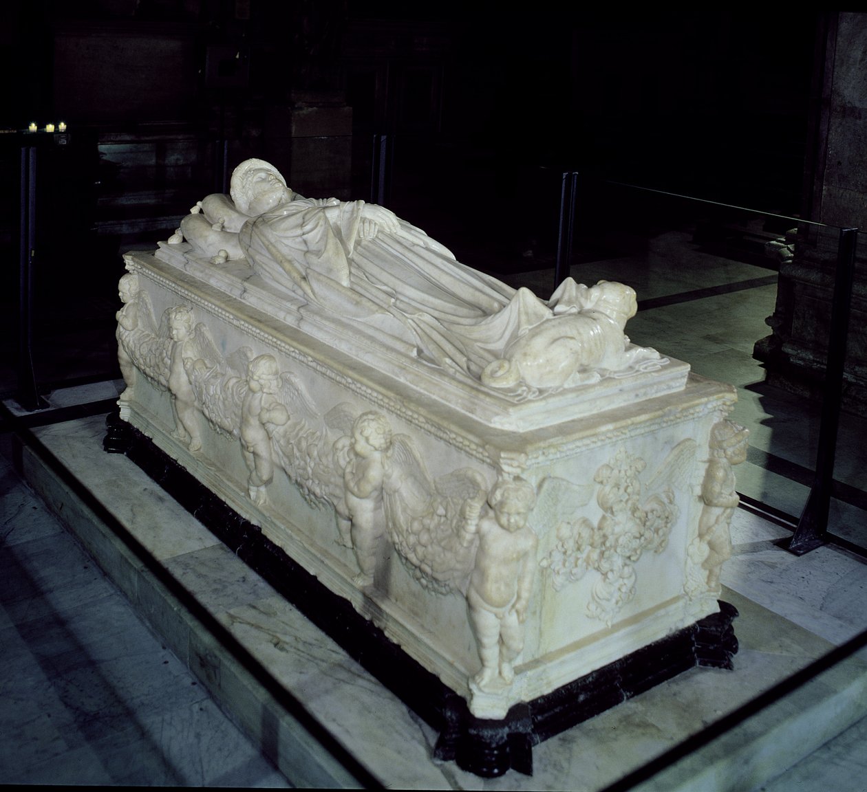 Grób Ilaria del Carretto (zm.1405) (marmur) autorstwa Jacopo della Quercia