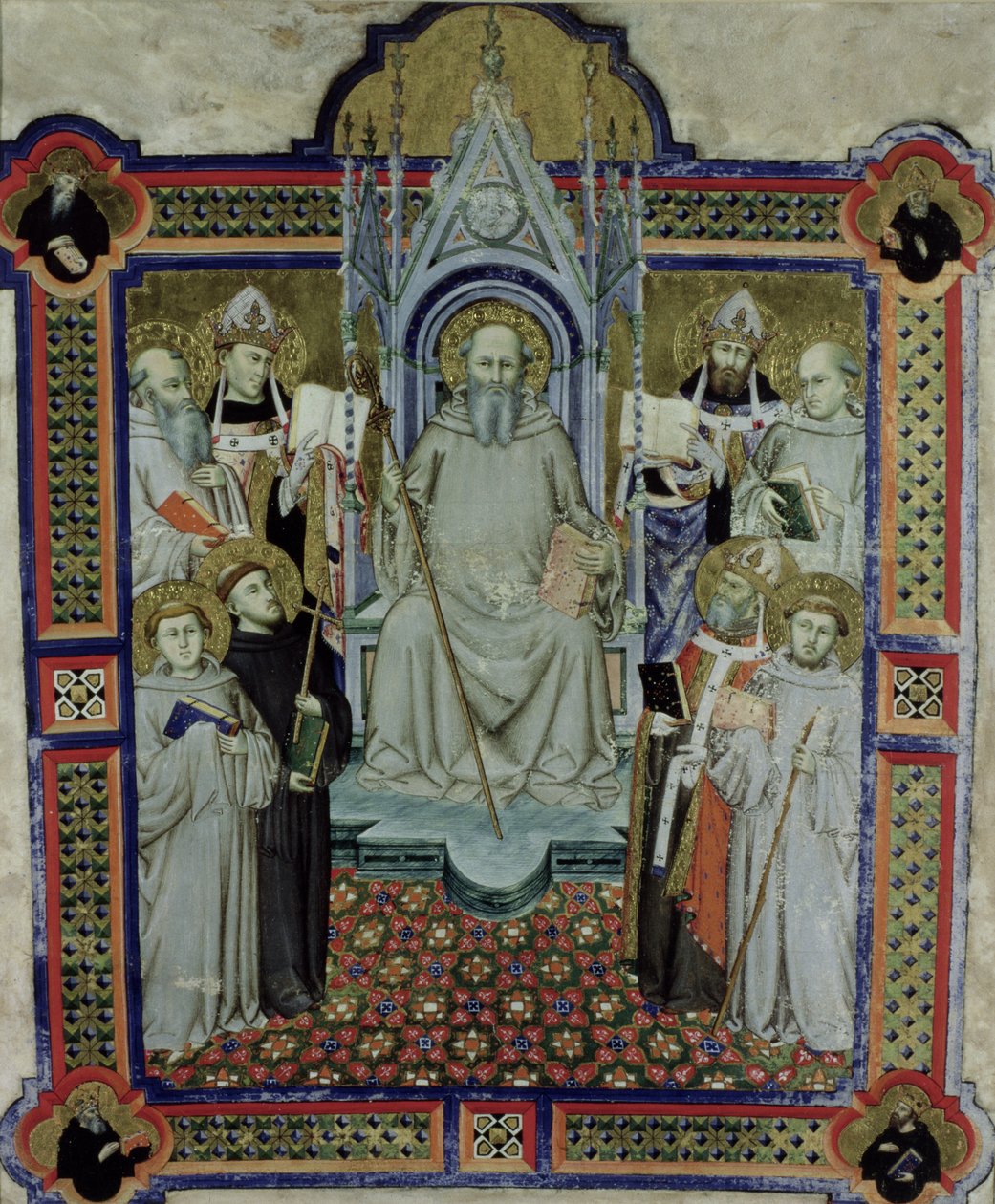 Ms 501 Św. Benedykt autorstwa Jacopo di Cione