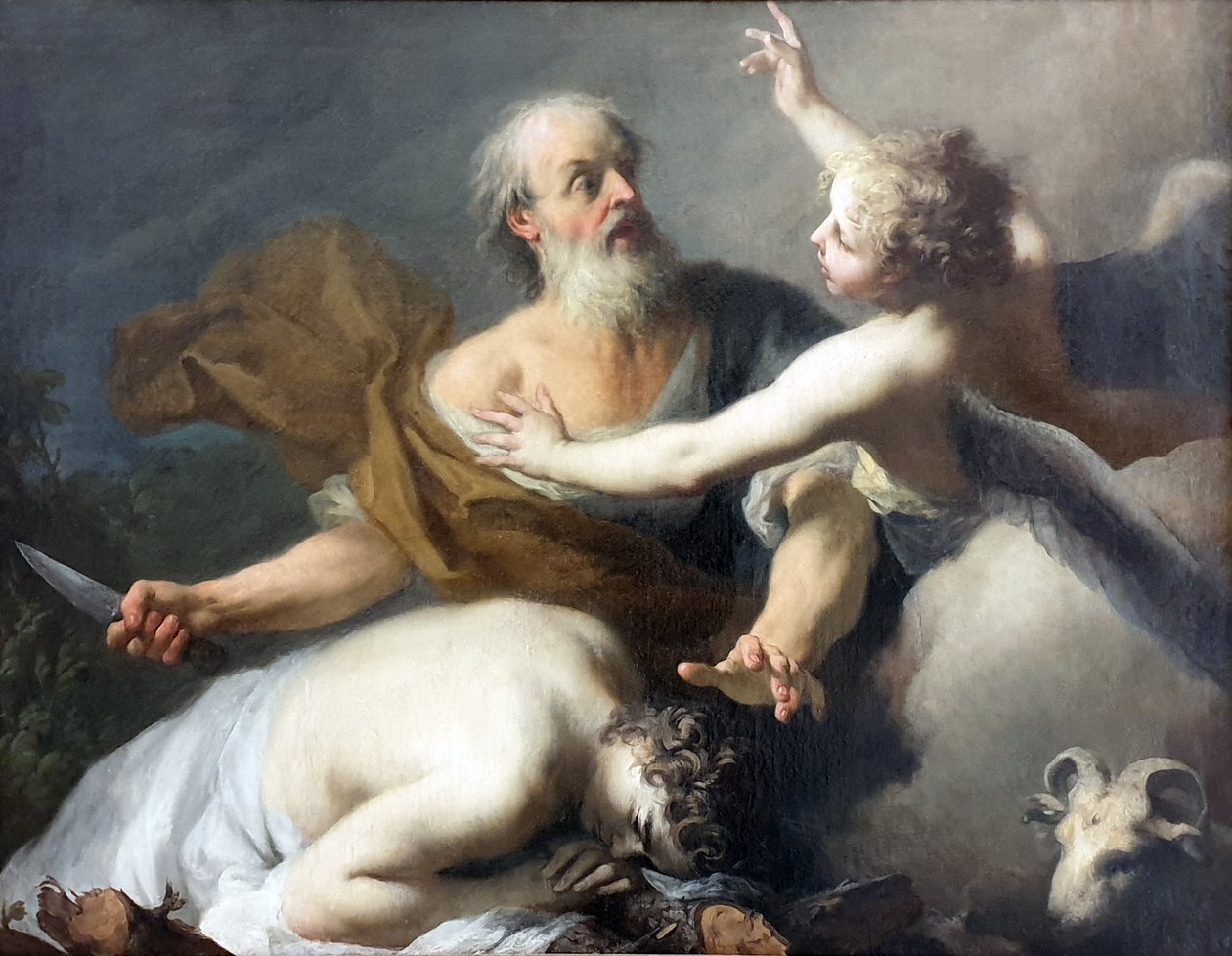 Poświęcenie Abrahama autorstwa Jacopo Amigoni