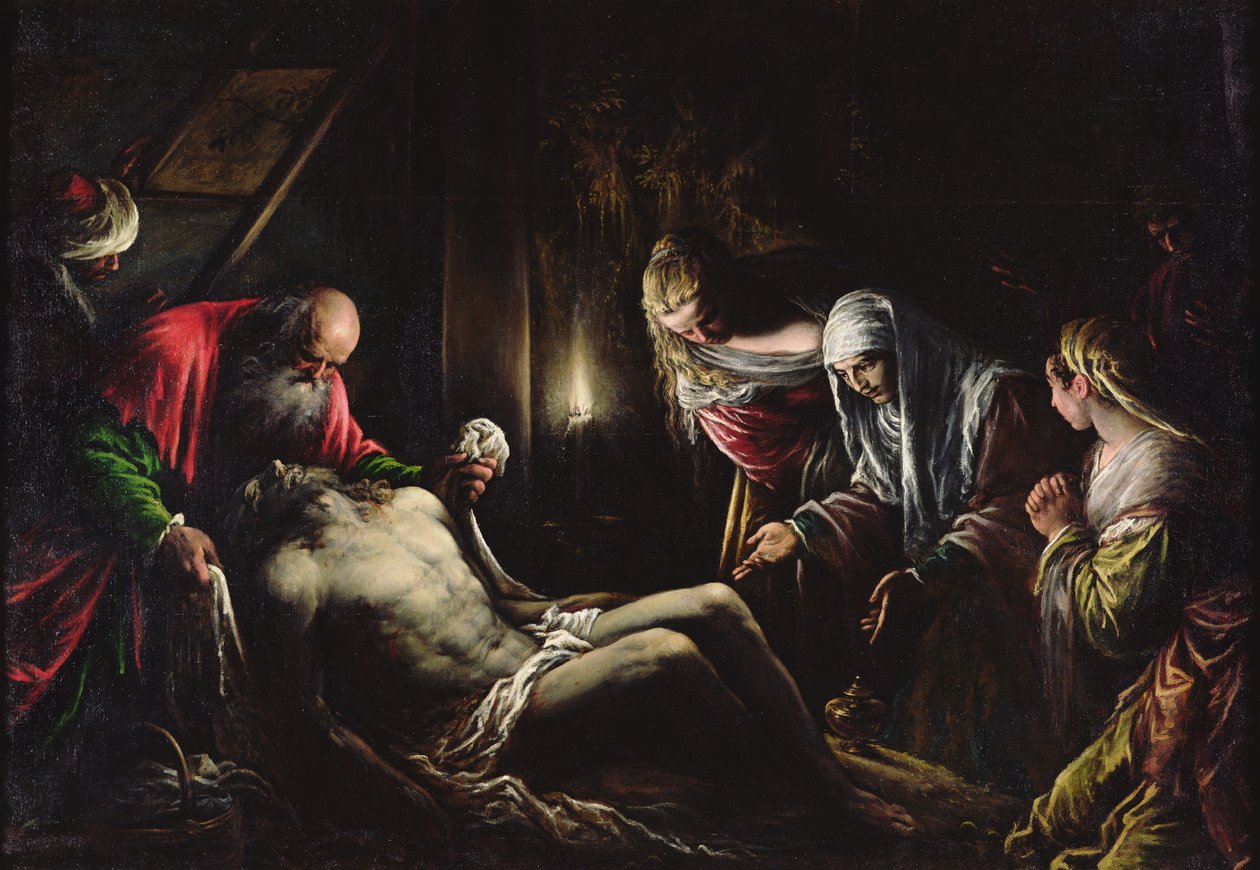 Osadzanie autorstwa Jacopo Bassano