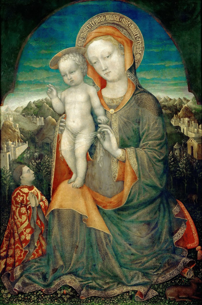 Madonna Pokory Adorowana przez Lionello d
