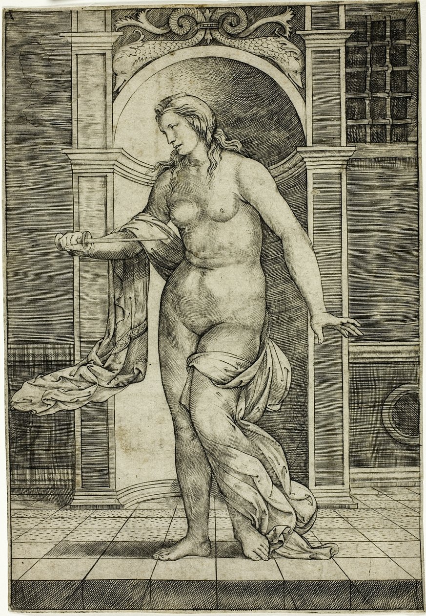 Lukrecja autorstwa Jacopo Francia