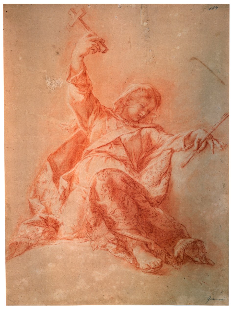 Alegoria Wiary, XVIII wiek autorstwa Jacopo Guarana