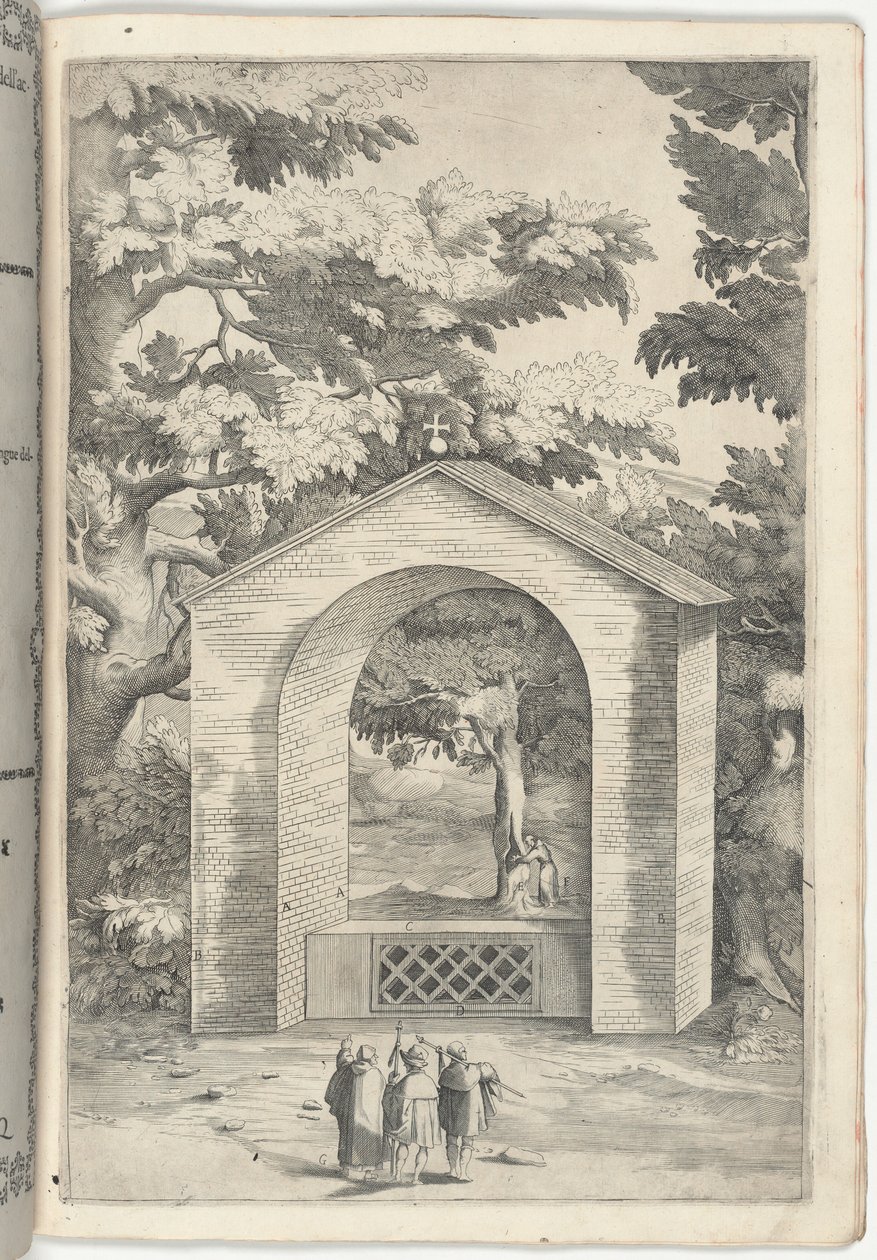 Kaplica Źródełka w Buku [tablica Q] autorstwa Jacopo Ligozzi