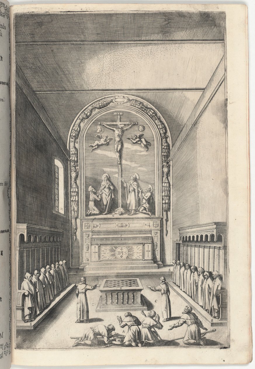 Kościół Stygmatów (Kościół Stygmatów) [tablica M] autorstwa Jacopo Ligozzi