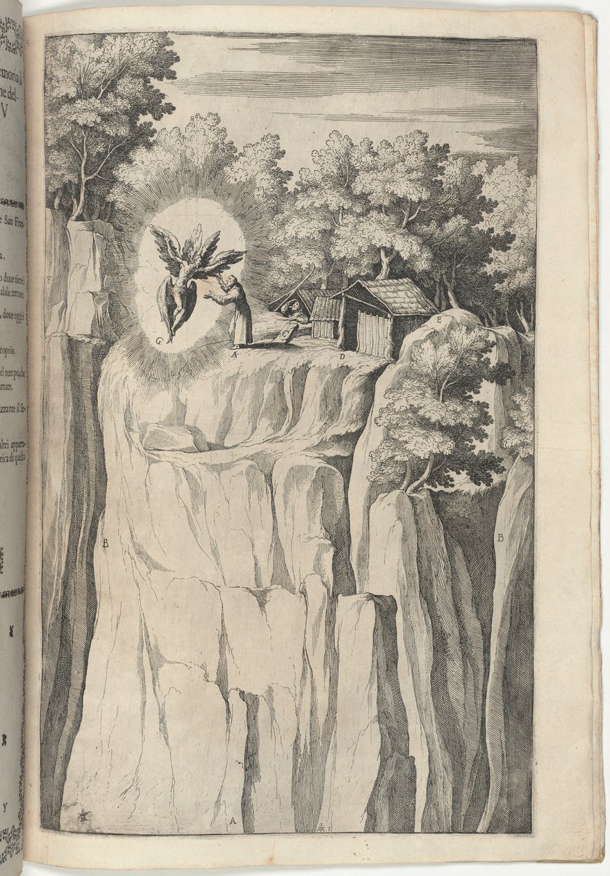 Stygmaty św. Franciszka [tablica Y] autorstwa Jacopo Ligozzi