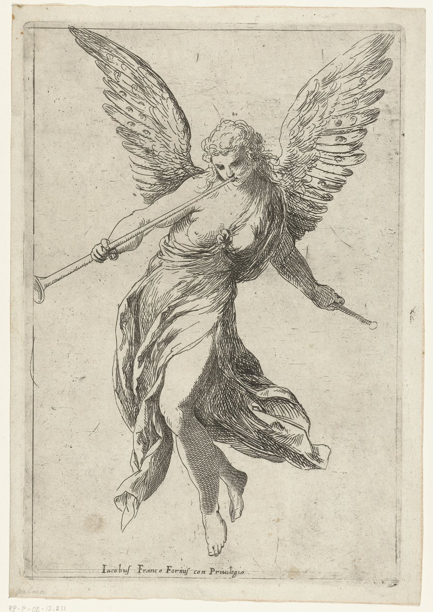 Sława (Sława) autorstwa Jacopo Palma (il Giovane)