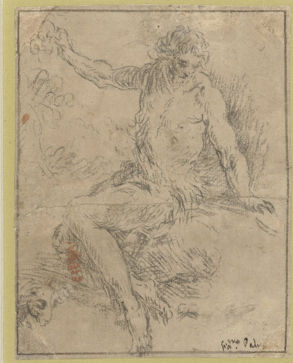 Posadzono Jana Chrzciciela autorstwa Jacopo Palma (il Giovane)