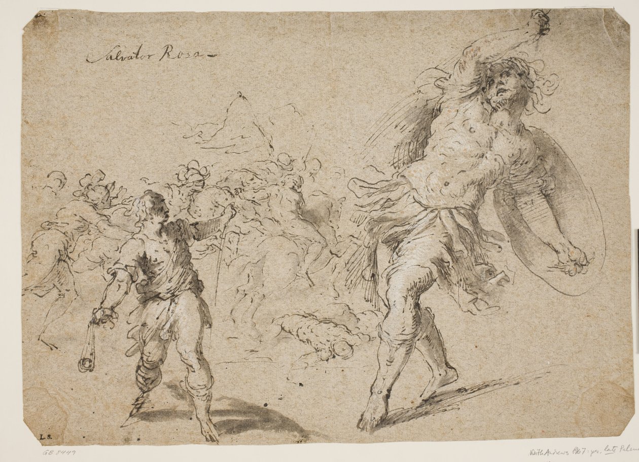 Dawid i Goliat autorstwa Jacopo Palma