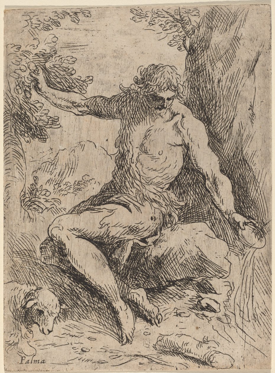 Św. Jan Chrzciciel autorstwa Jacopo Palma il Giovane