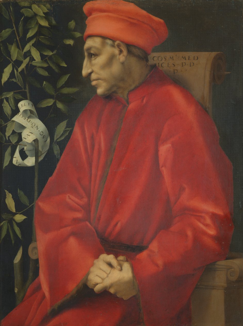 Cosimo de Medici (Starszy), 1518 autorstwa Jacopo Pontormo