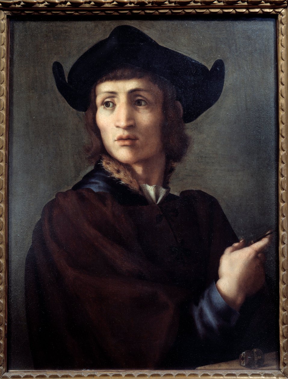 Portret jubilera. Obraz Jacopo (Iacopo) Carrucci dit il Pontormo (Pontormo) (1494-1556) autorstwa Jacopo Pontormo