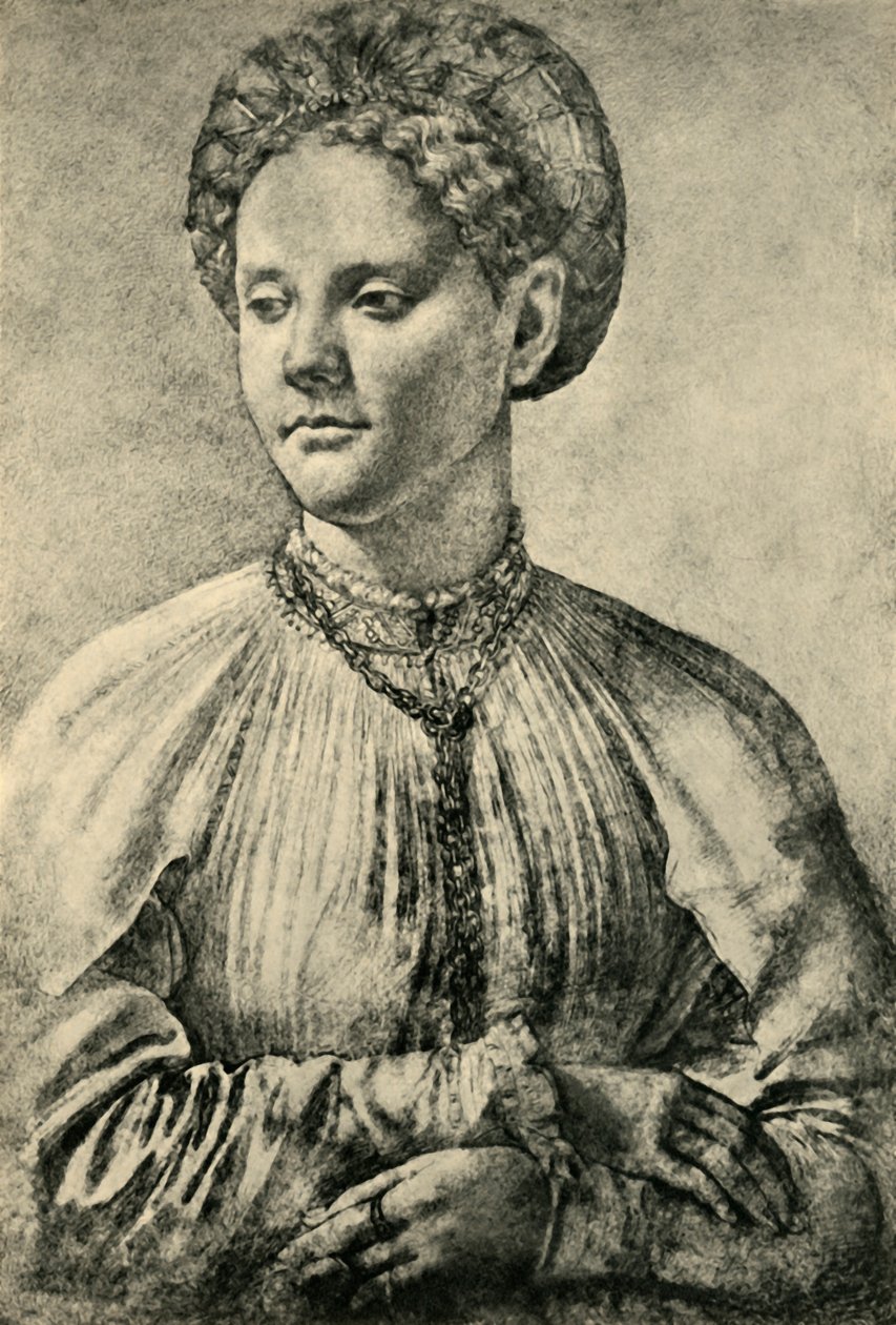Portret kobiety, c1515-1557, 1943. autorstwa Jacopo Pontormo