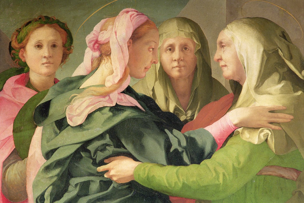 Szczegóły Nawiedzenia 60438 autorstwa Jacopo Pontormo