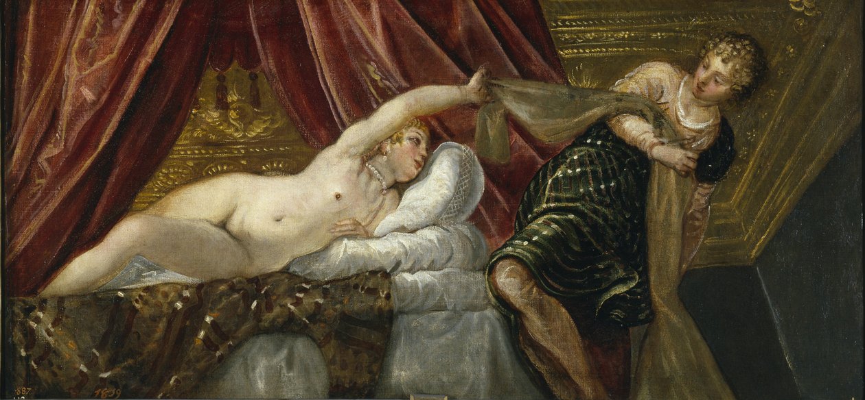 Żona Józefa i Potyfara autorstwa Jacopo Robusti Tintoretto