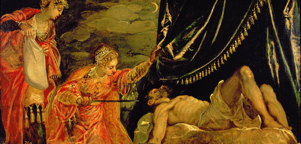 Judyta i Holofernes autorstwa Jacopo Robusti Tintoretto