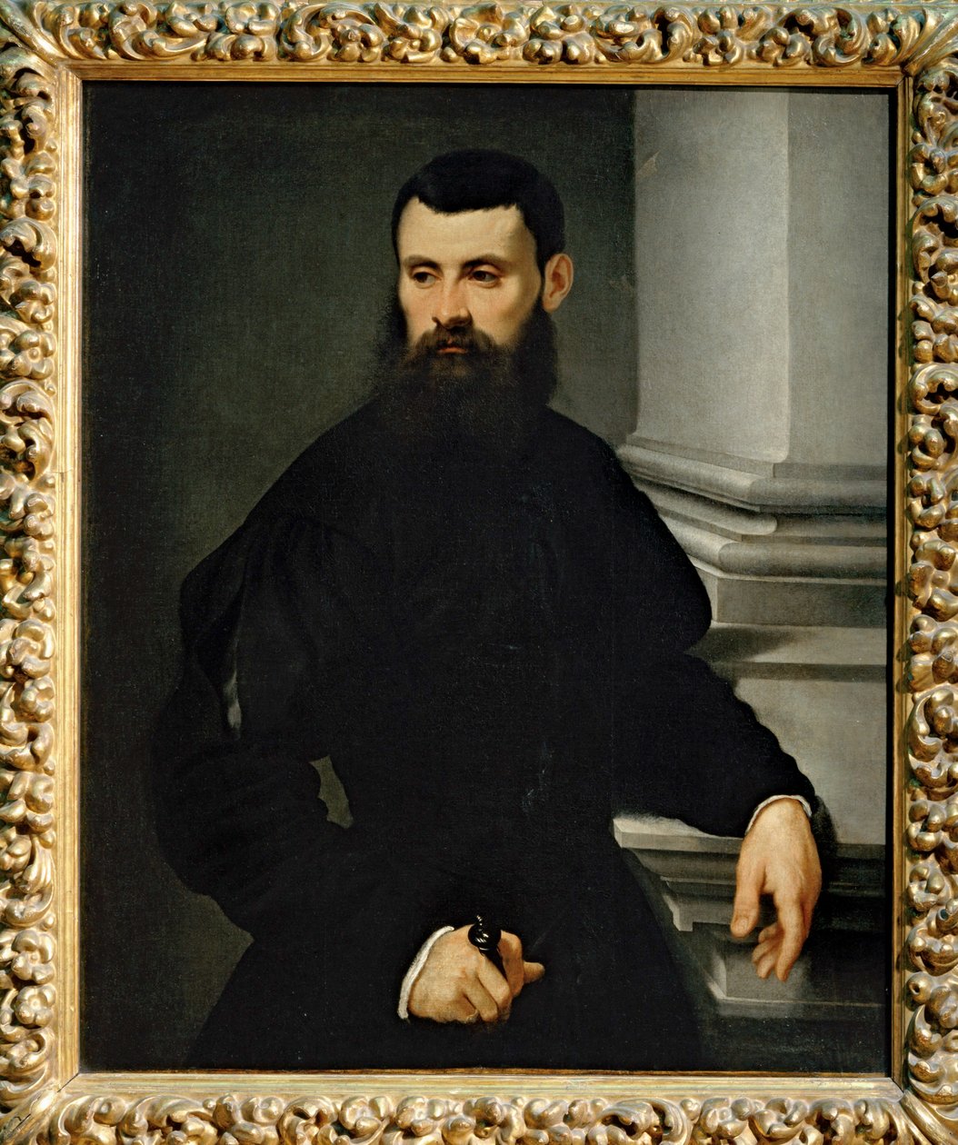 Portret mężczyzny - Męski portret ... autorstwa Jacopo Robusti Tintoretto