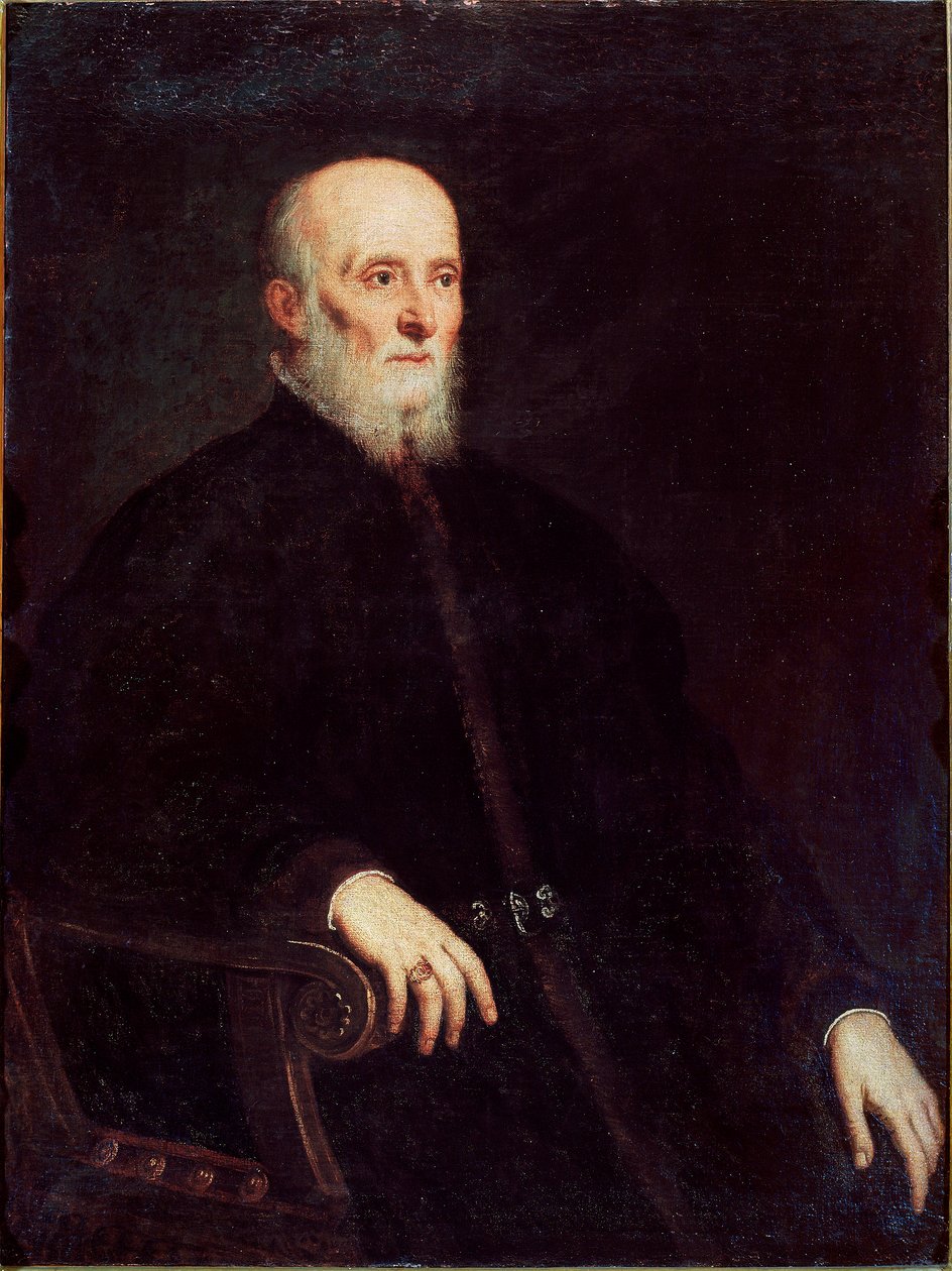 Portret Alvise Cornaro autorstwa Jacopo Robusti Tintoretto