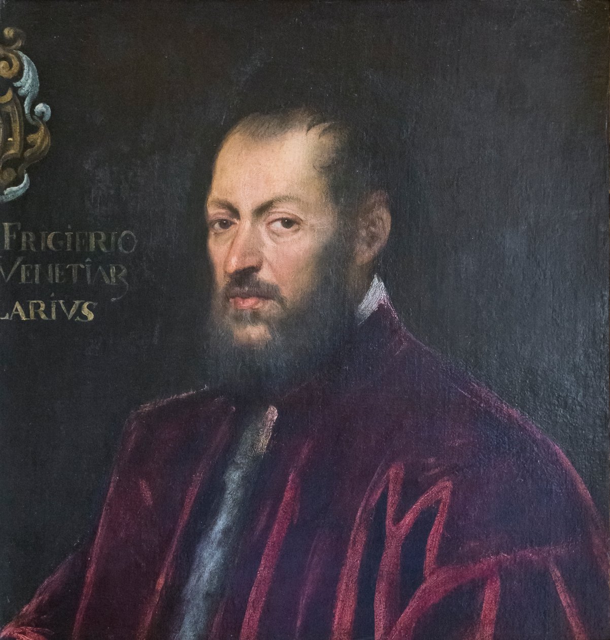 Portret Andrei Friziera autorstwa Jacopo Robusti Tintoretto