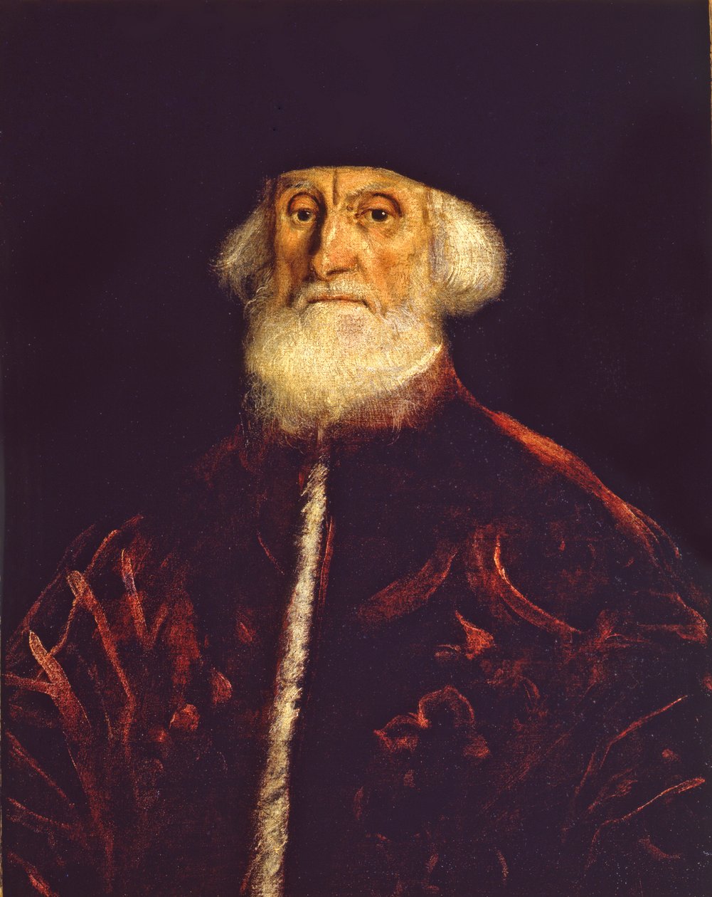 Portret prokuratora Jacopo Soranzo, ok. 1930 r. 1550. autorstwa Jacopo Robusti Tintoretto