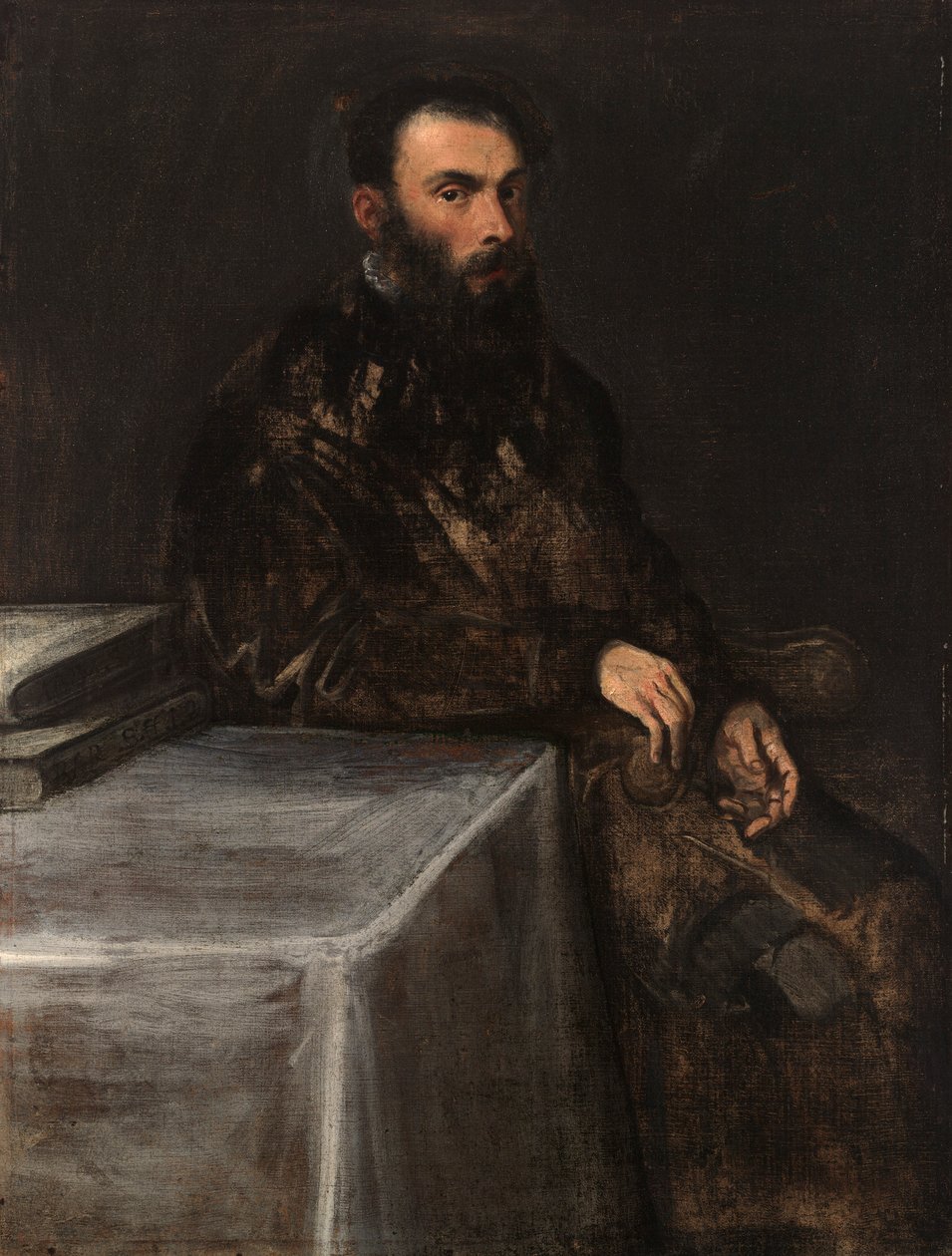 Portret mężczyzny, 1560-63 autorstwa Jacopo Robusti Tintoretto