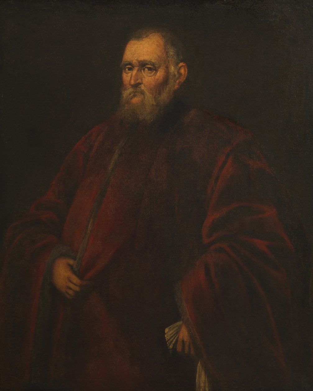 Portret prokuratora weneckiego, ok. 1575-1600 autorstwa Jacopo Robusti Tintoretto