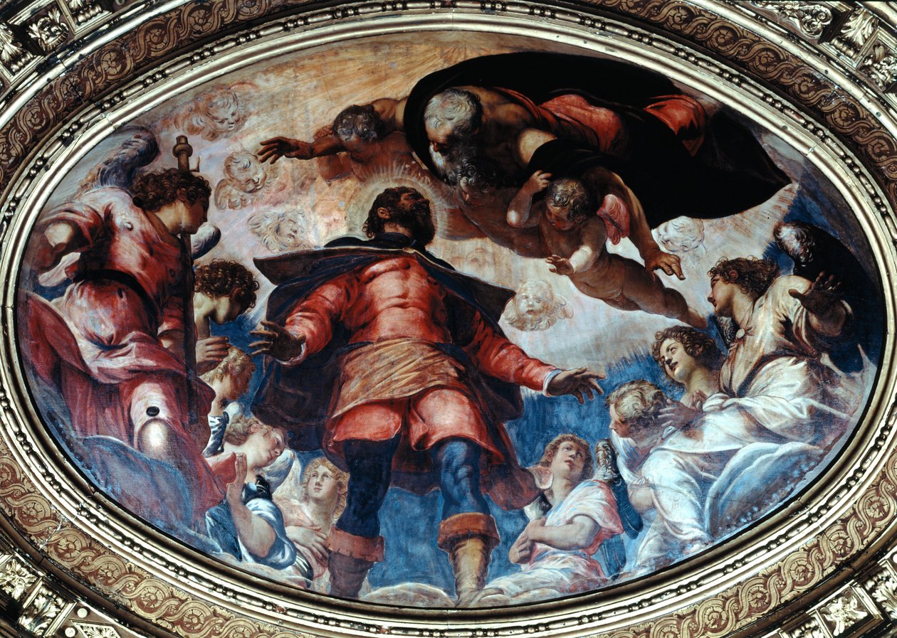 San Rocco in Glory, 1564. autorstwa Jacopo Robusti Tintoretto