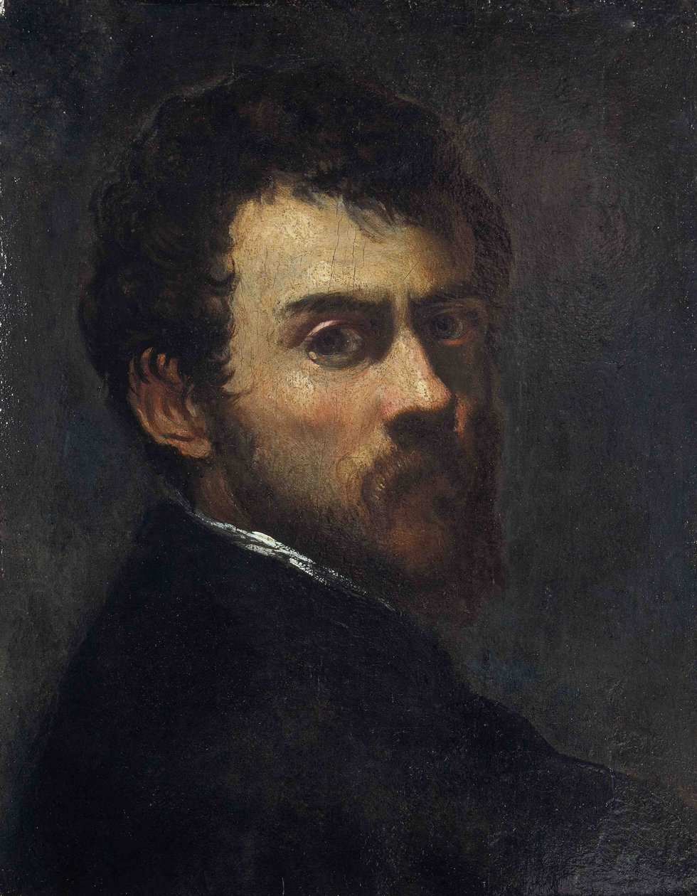 Autoportret jako młody mężczyzna autorstwa Jacopo Robusti Tintoretto