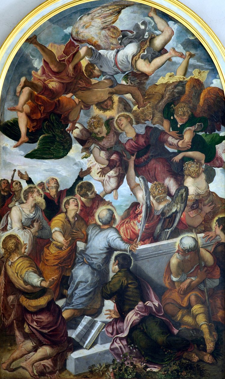 Wniebowzięcie Najświętszej Maryi Panny, ok. 1554. autorstwa Jacopo Robusti Tintoretto