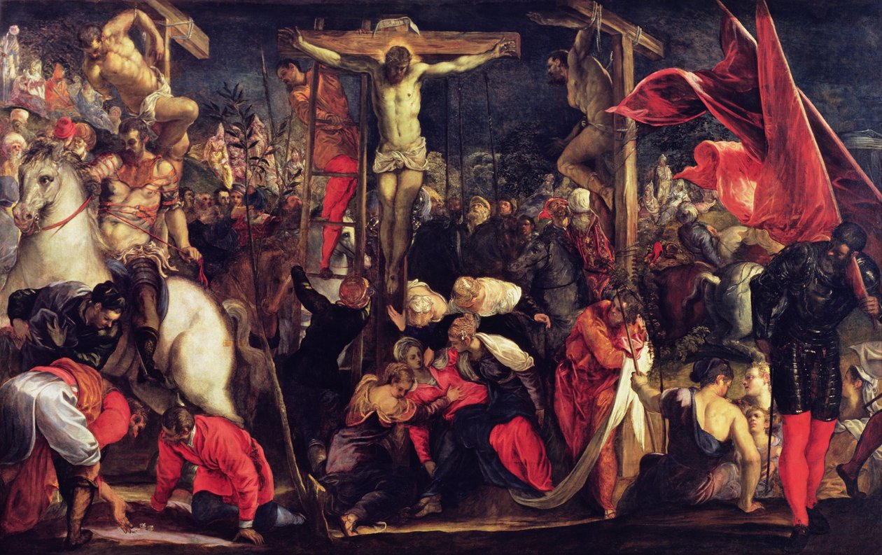 Ukrzyżowanie autorstwa Jacopo Robusti Tintoretto