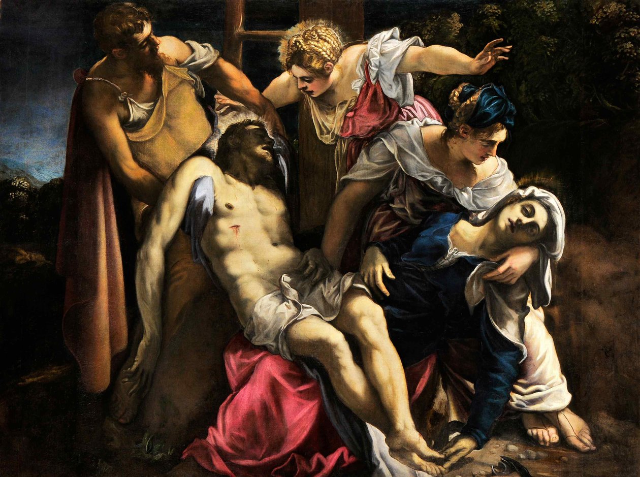 Złożenie, ok. 1562. autorstwa Jacopo Robusti Tintoretto