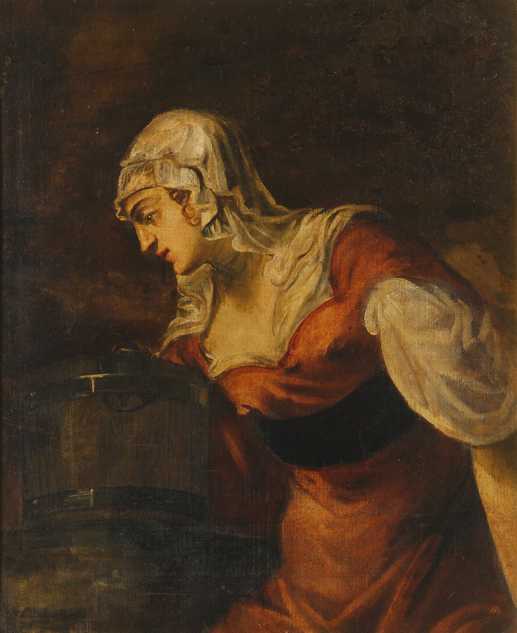 Kobieta z Samarii przy studni, ok. 1560 (zob. 50268) autorstwa Jacopo Robusti Tintoretto