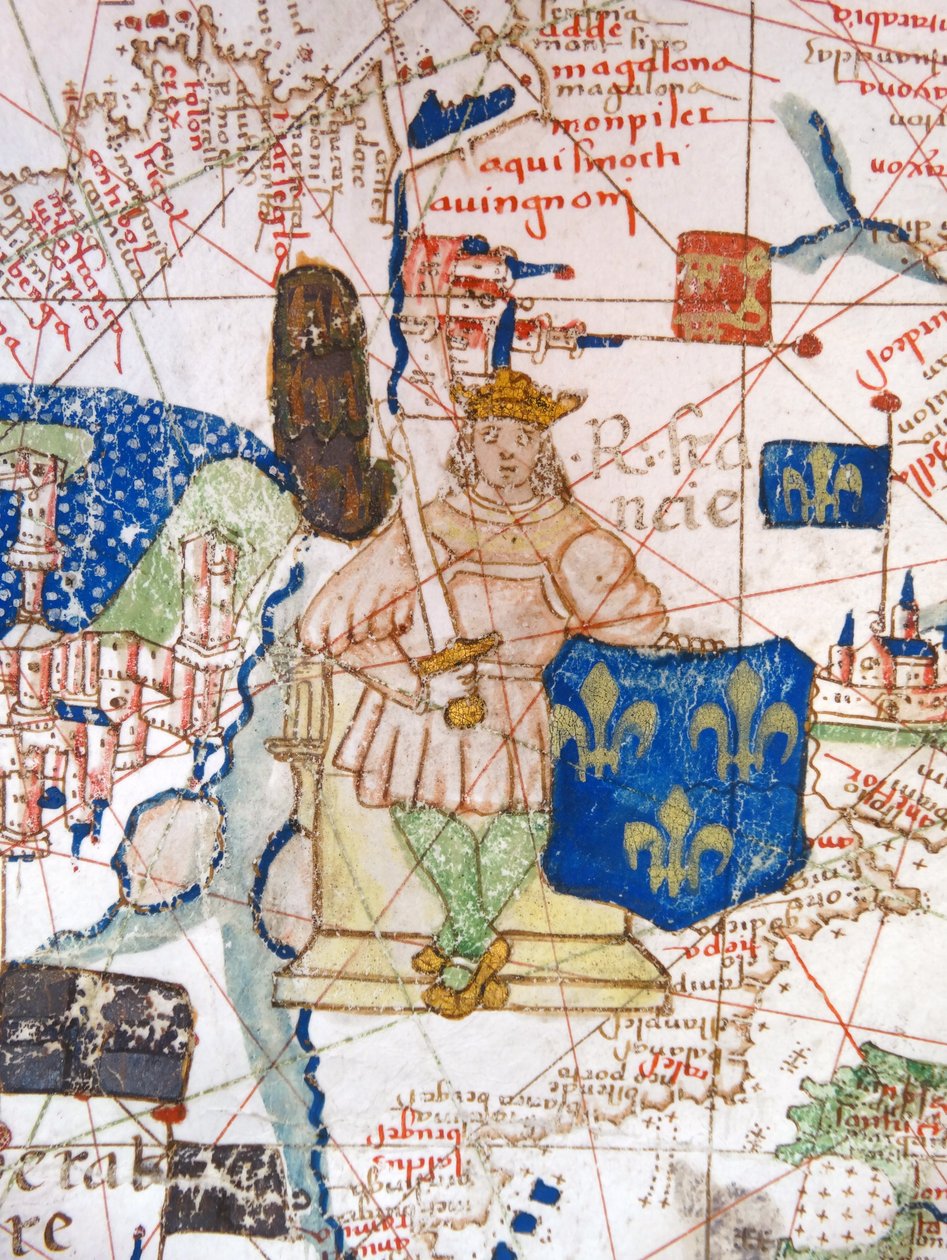 Renesansowa mapa Europy, Jacopo Russo, (po) 1528 autorstwa Jacopo Russo