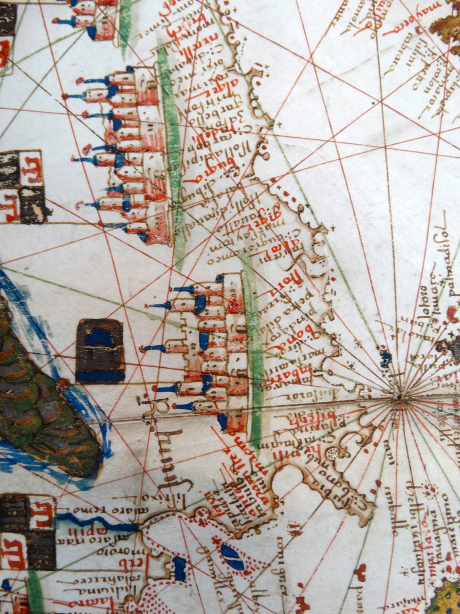 Renesansowa mapa Europy, Jacopo Russo (po), 1528 autorstwa Jacopo Russo