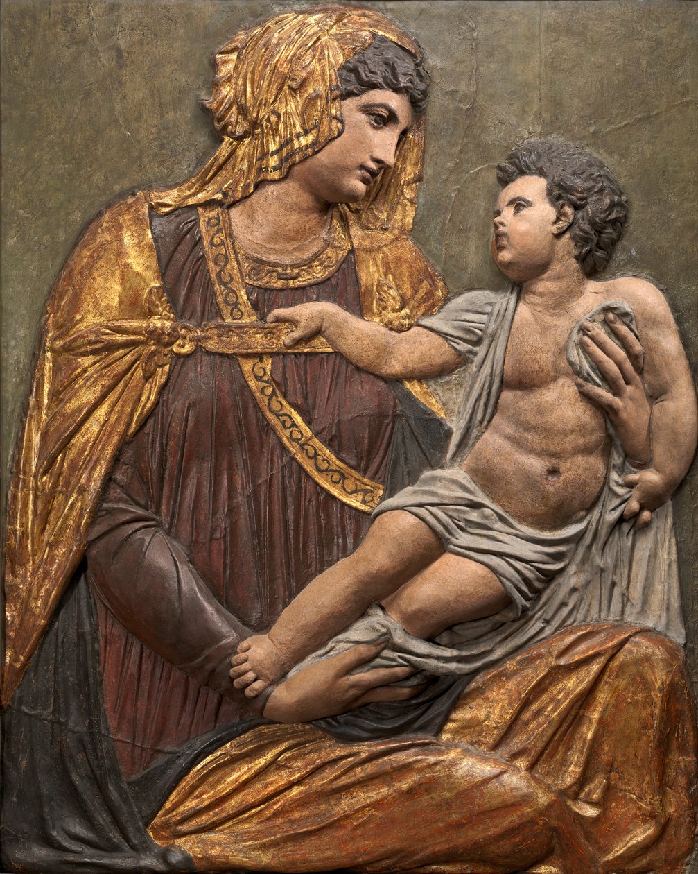 Madonna z Dzieciątkiem, c. 1550. autorstwa Jacopo Sansovino
