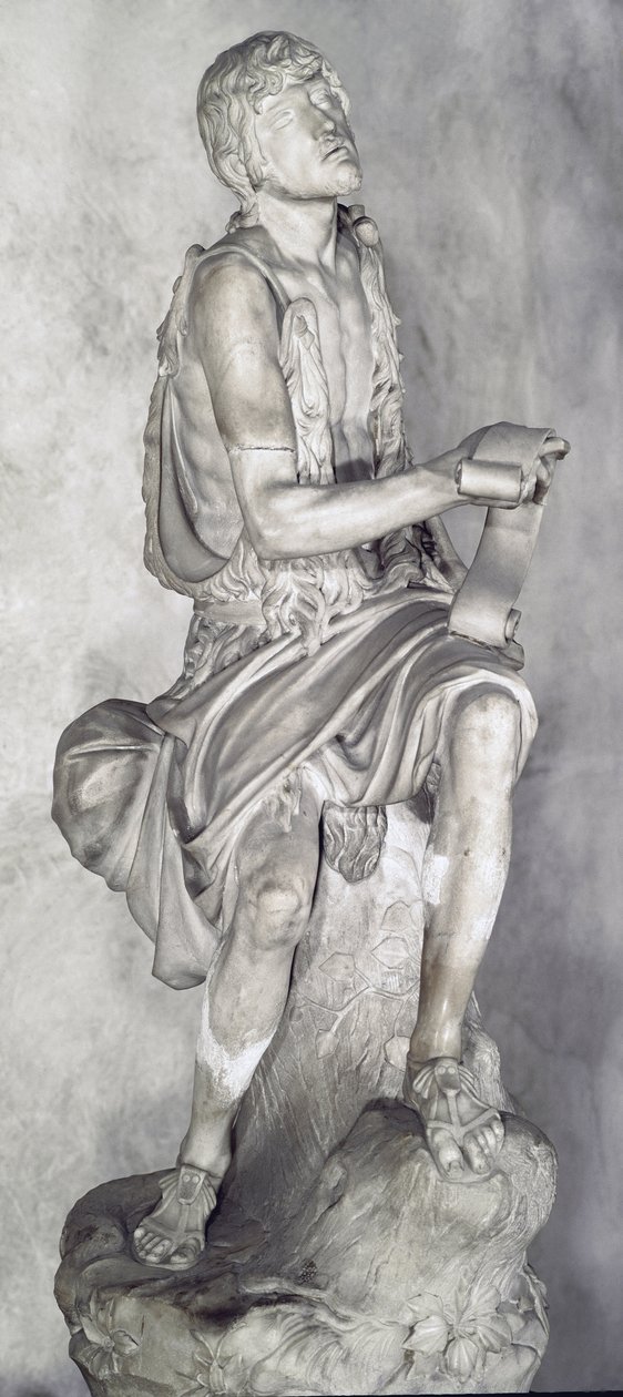 Św. Jan Chrzciciel (rzeźba z marmuru) autorstwa Jacopo Sansovino