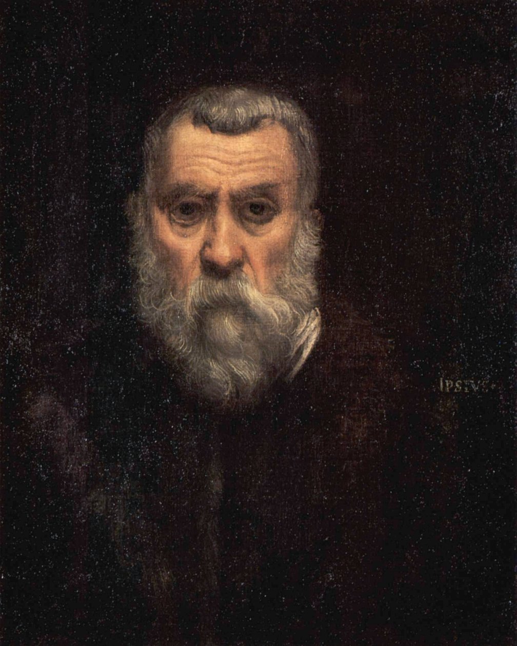 Francuski:  Autoportret Autoportret autorstwa Jacopo Tintoretto