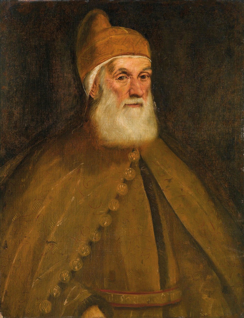 Portret doży Girolamo Priuli, 1550. autorstwa Jacopo Tintoretto