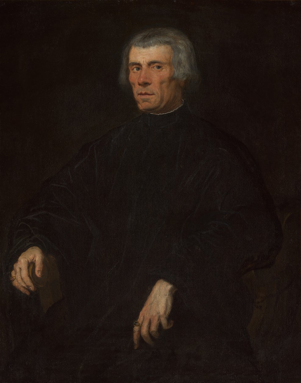 Portret mężczyzny, lata pięćdziesiąte XVI wieku. autorstwa Jacopo Robusti Tintoretto