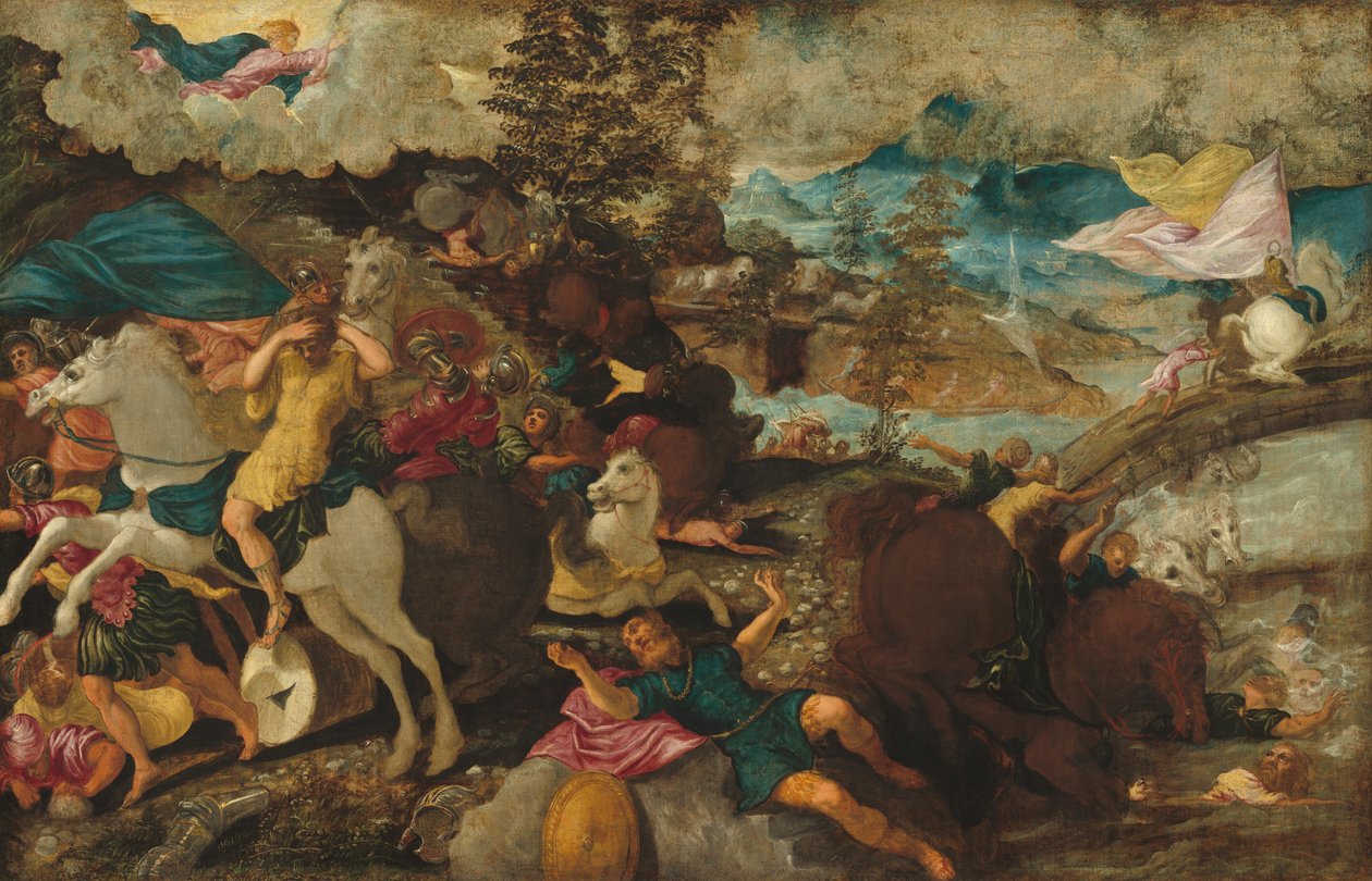 Nawrócenie św. 1544. autorstwa Jacopo Tintoretto