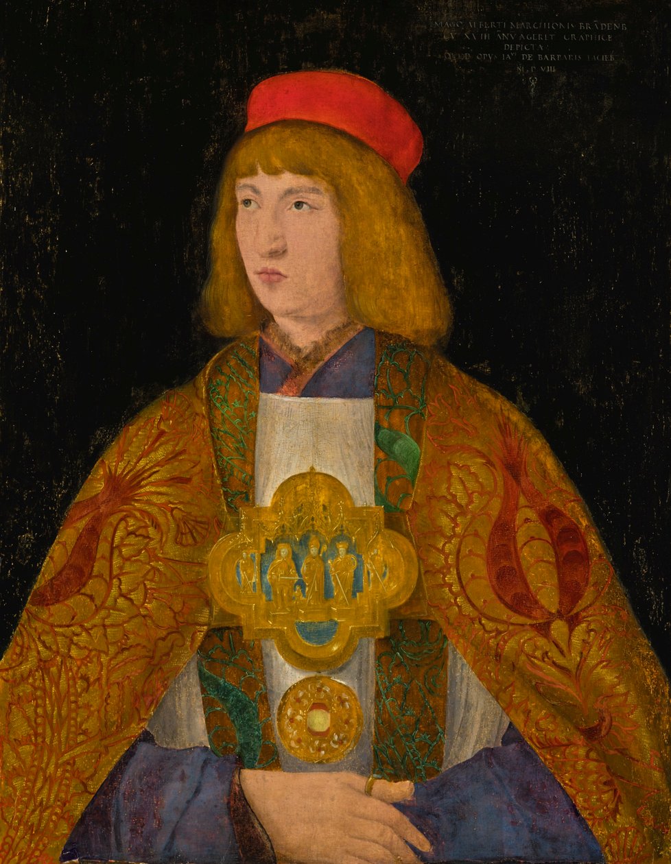 Albrecht z Brandenburgii autorstwa Jacopo de