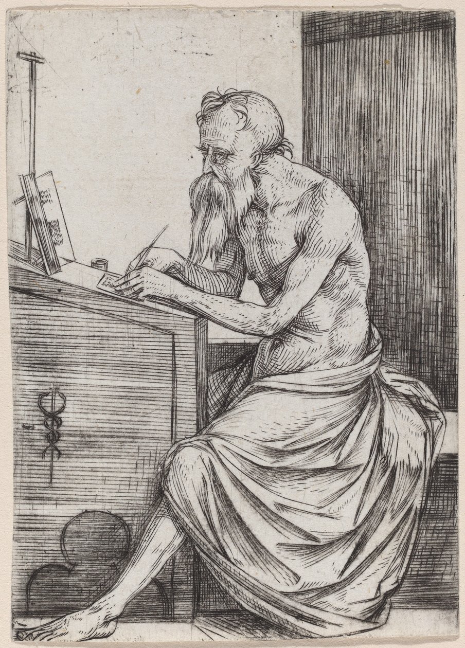 Święty Hieronim autorstwa Jacopo de