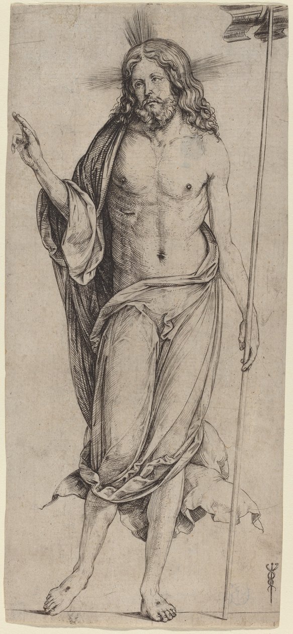 Zmartwychwstały Chrystus autorstwa Jacopo de