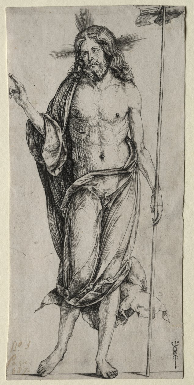 Zmartwychwstały Chrystus autorstwa Jacopo de