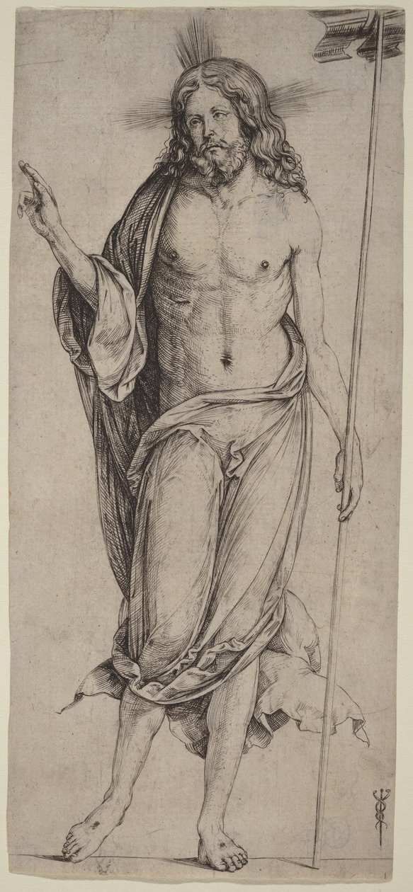 Zmartwychwstały Chrystus autorstwa Jacopo de