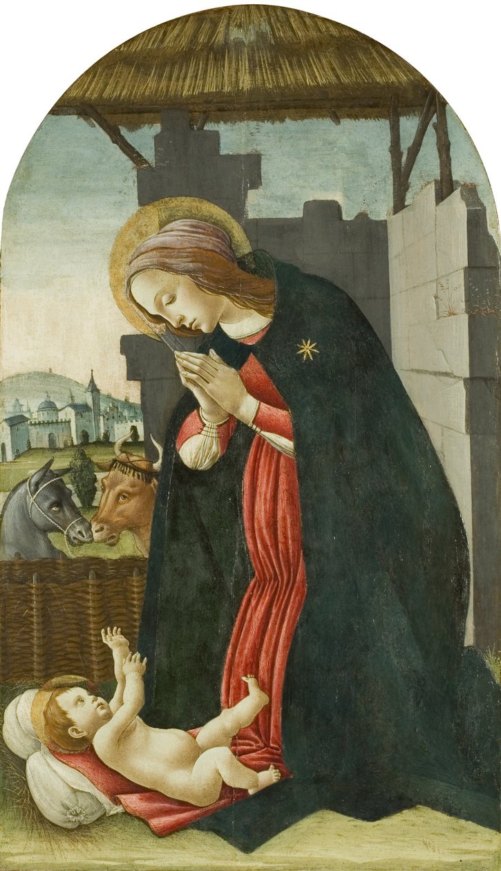 Madonna z Dzieciątkiem autorstwa Jacopo del Sellaio