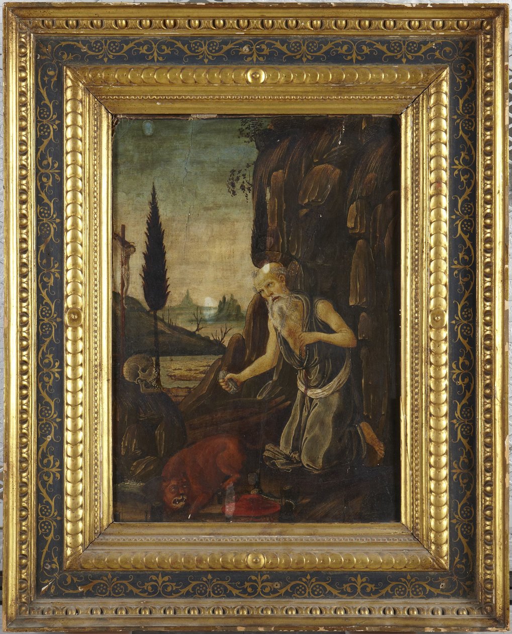 Heiliger Hieronymus autorstwa Jacopo del Sellaio